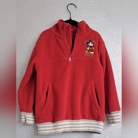 Walt Disney World Child's 1/4 Zip Up Pullover  Size S - Picture 3 of 6